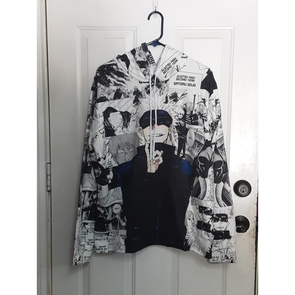 Jujutsu Kaisen Gojo Satoru Hoodie Sweatshirt - Picture 4 of 5